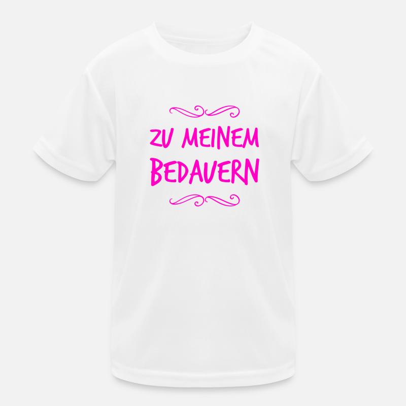 das ist bedauerlich Kinder Funktions-T-Shirt