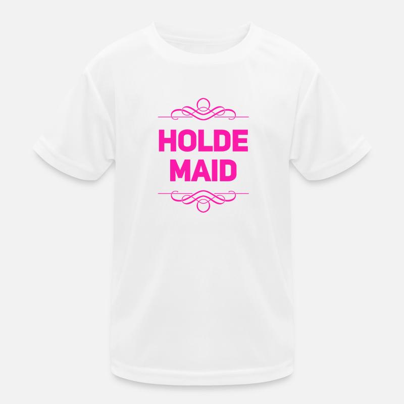 ich bin eine Maid Kinder Funktions-T-Shirt