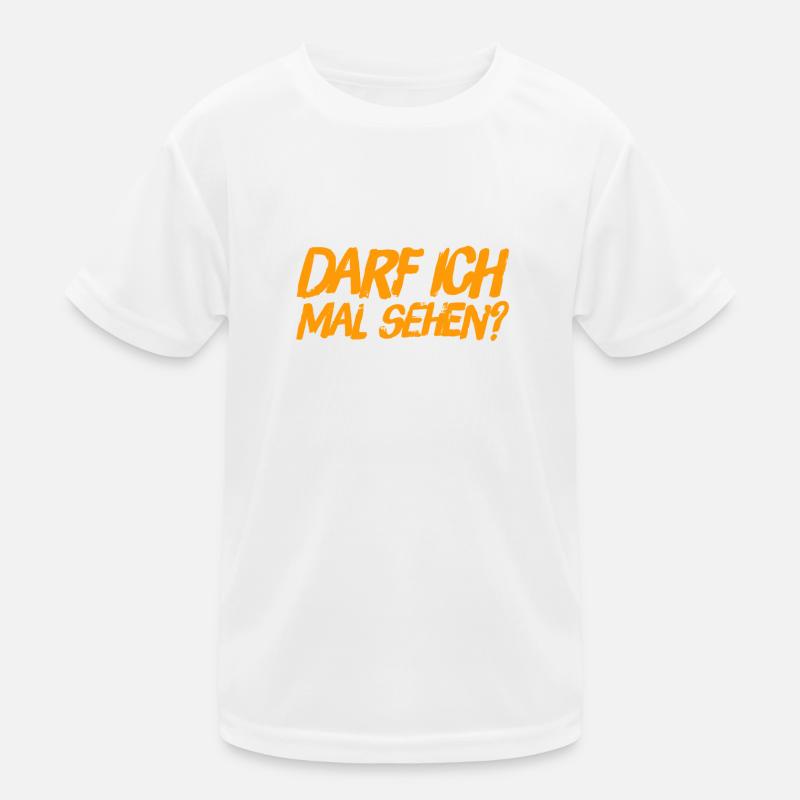 zeigst du es mir? Kinder Funktions-T-Shirt