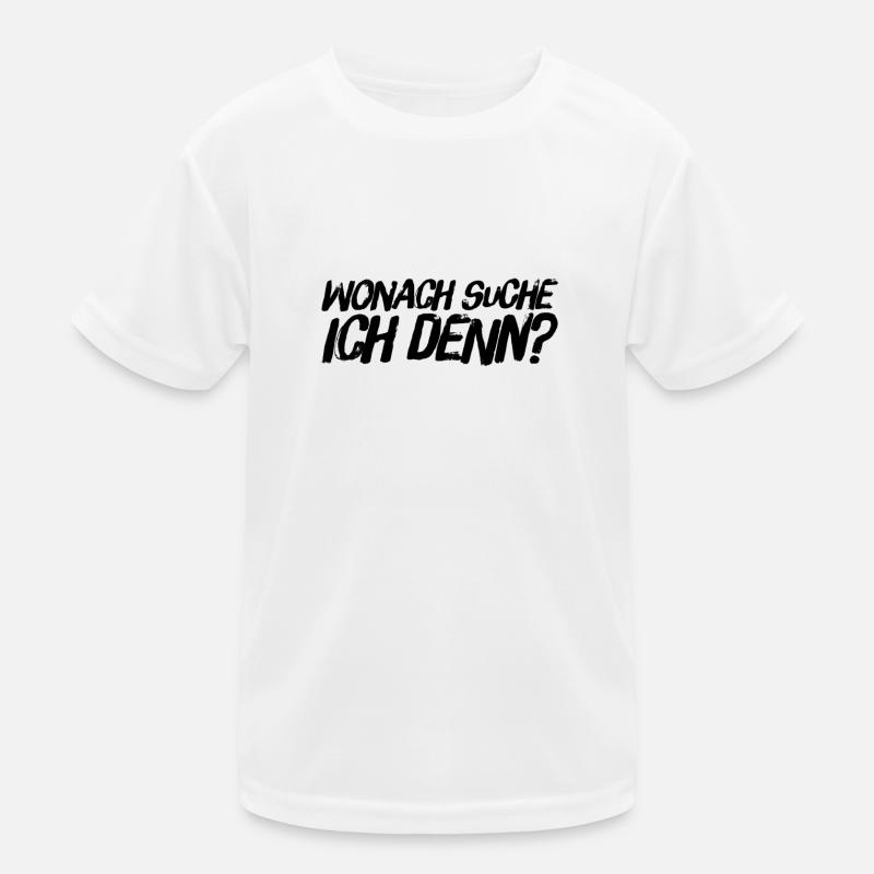 wonach suche ich? Kinder Funktions-T-Shirt