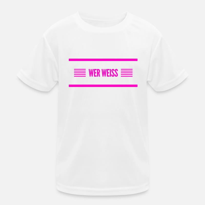 ich bin ahnungslos Kinder Funktions-T-Shirt