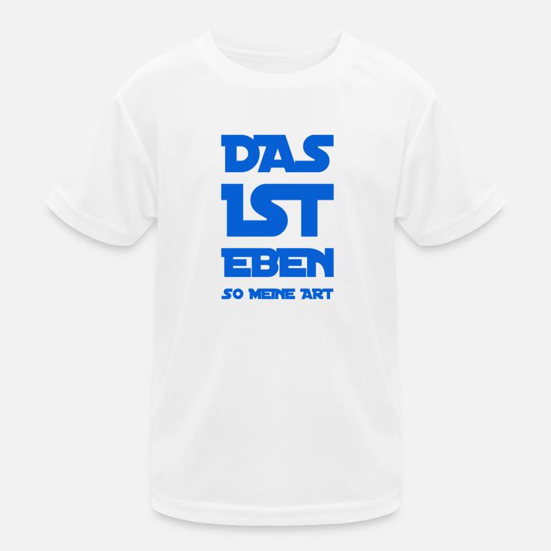 ich bin einzigartig Kinder Funktions-T-Shirt