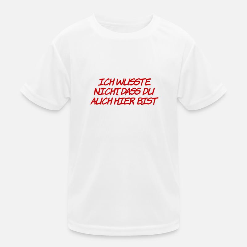 schön dich zu sehen Kinder Funktions-T-Shirt