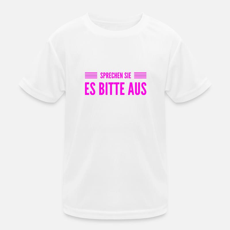 keine Hemmung Kinder Funktions-T-Shirt