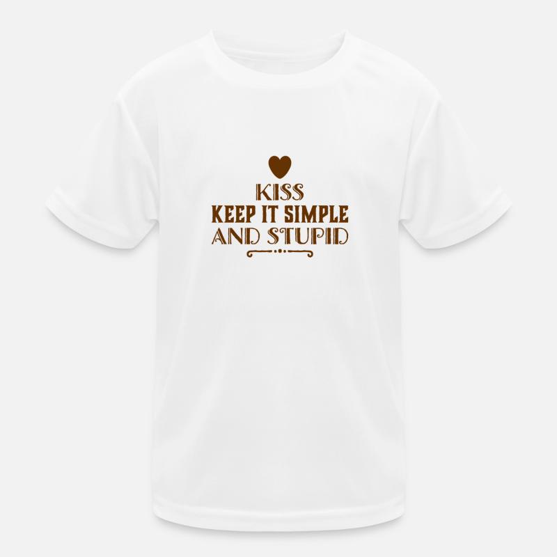 don't complicate it Kids Functional T-Shirt