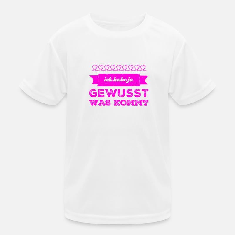 das war klar Kinder Funktions-T-Shirt