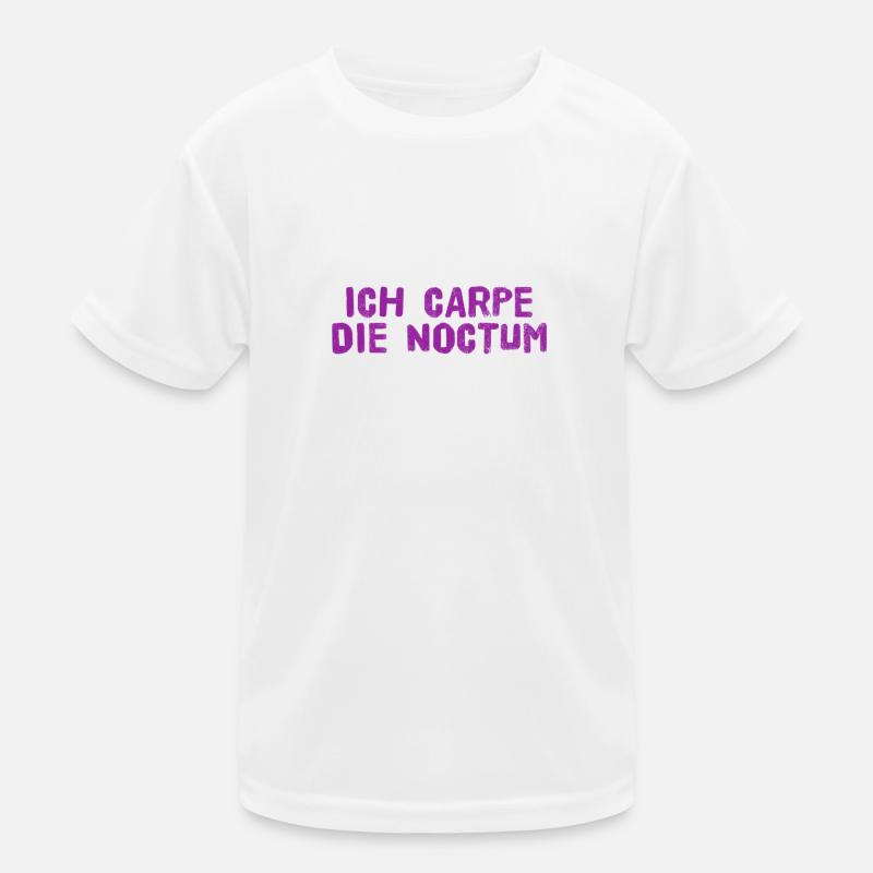 ich bin eine Nachteule Kinder Funktions-T-Shirt