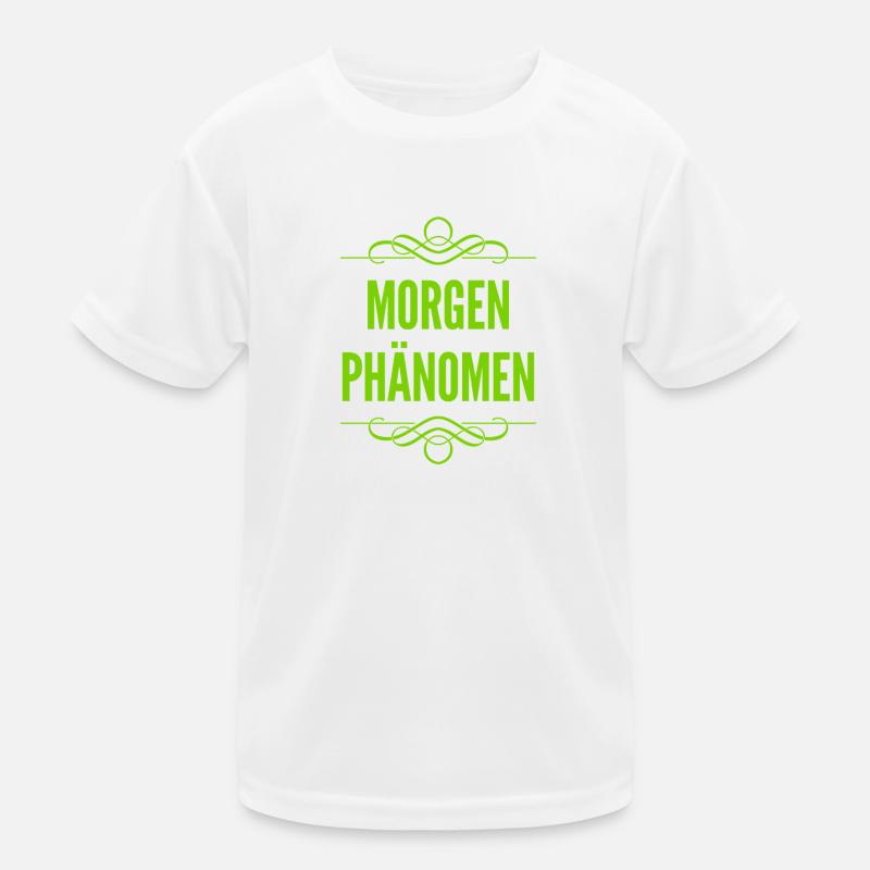 Frühaufsteher Kinder Funktions-T-Shirt