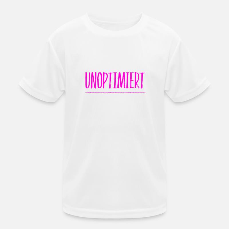 ich muss mich optimieren Kinder Funktions-T-Shirt