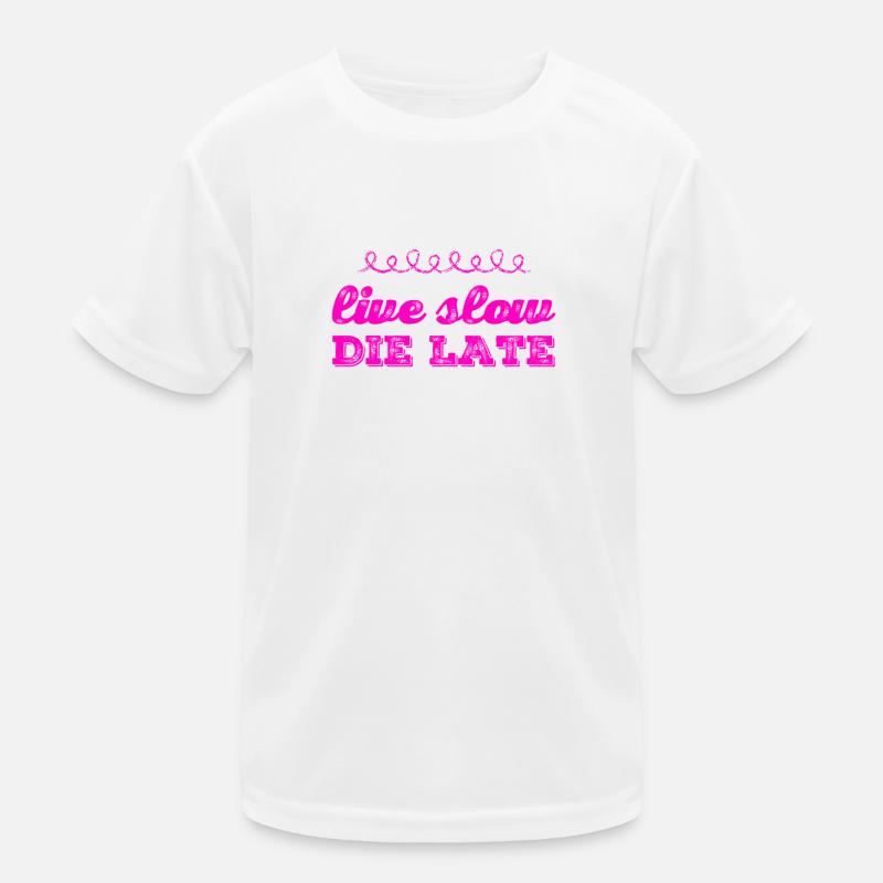 ich mache langsam Kinder Funktions-T-Shirt