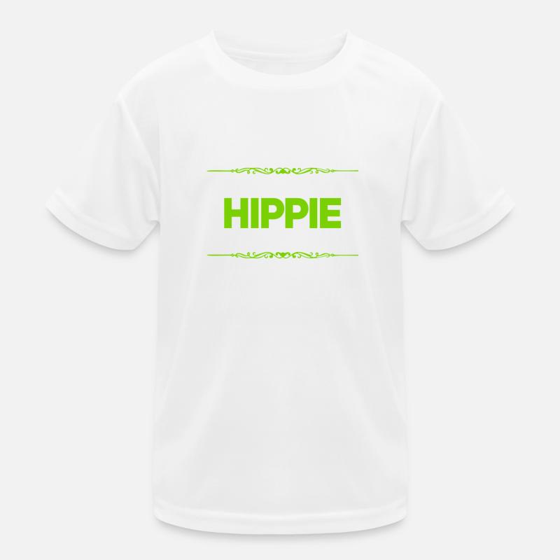 ich bin ein Hippie Kinder Funktions-T-Shirt