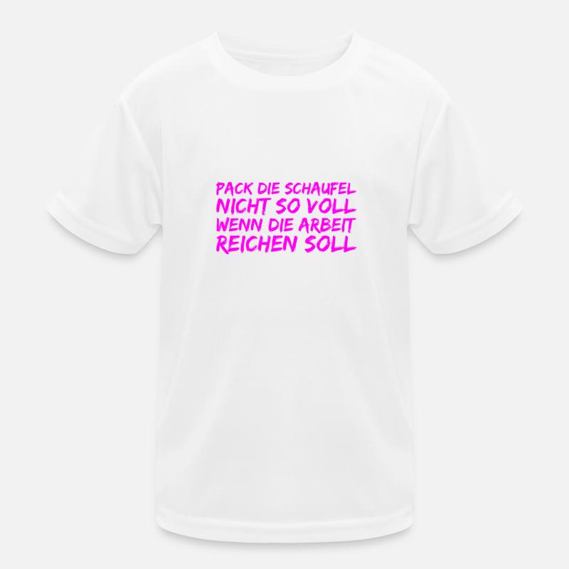 Be lazy Kids Functional T-Shirt