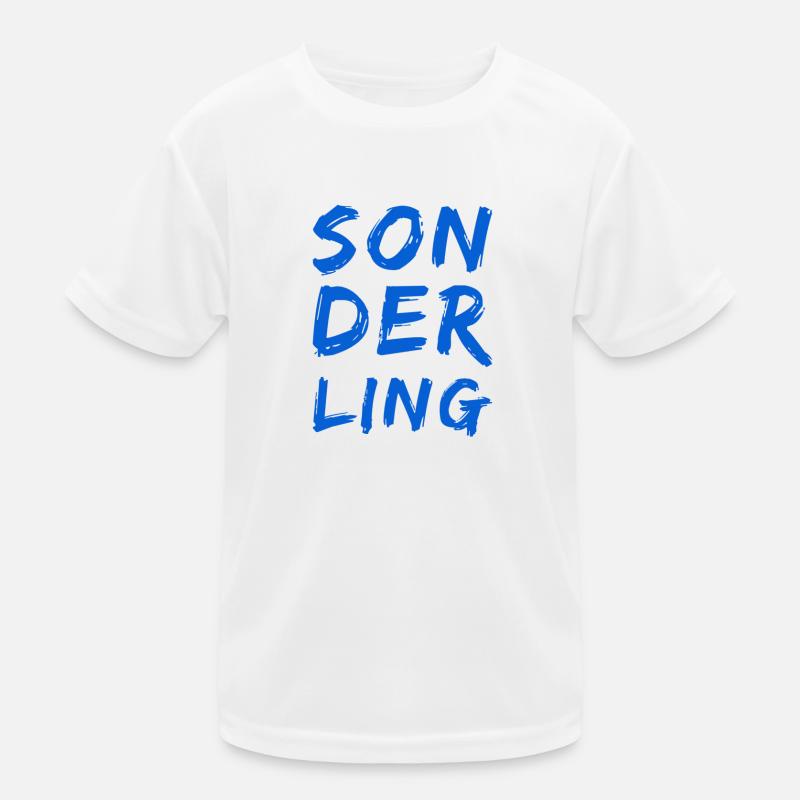 ich bin einzigartig Kinder Funktions-T-Shirt