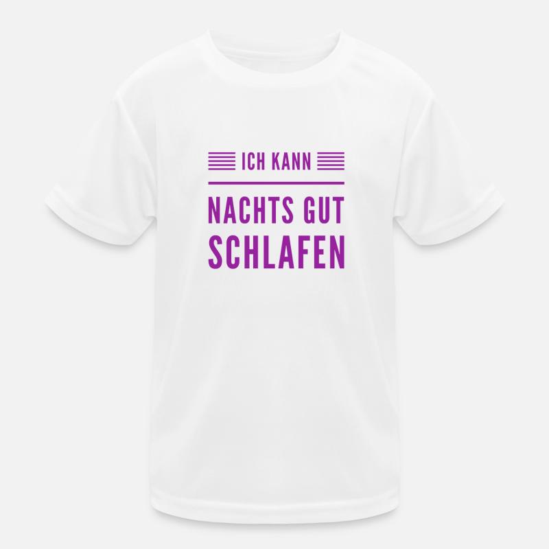 Je n’ai pas de problèmes de sommeil T-shirt sport Enfant