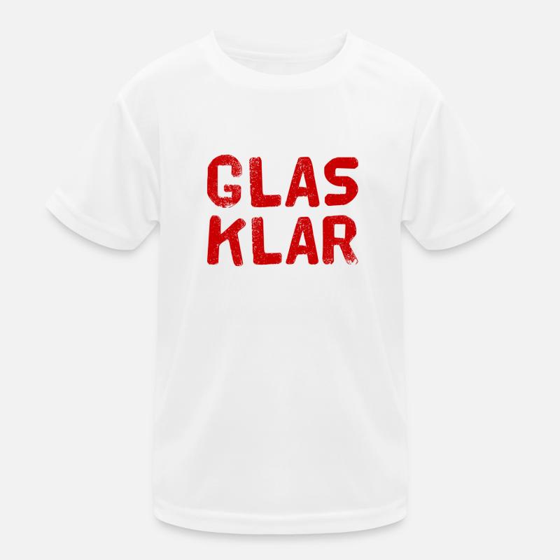 That's clear Kids Functional T-Shirt