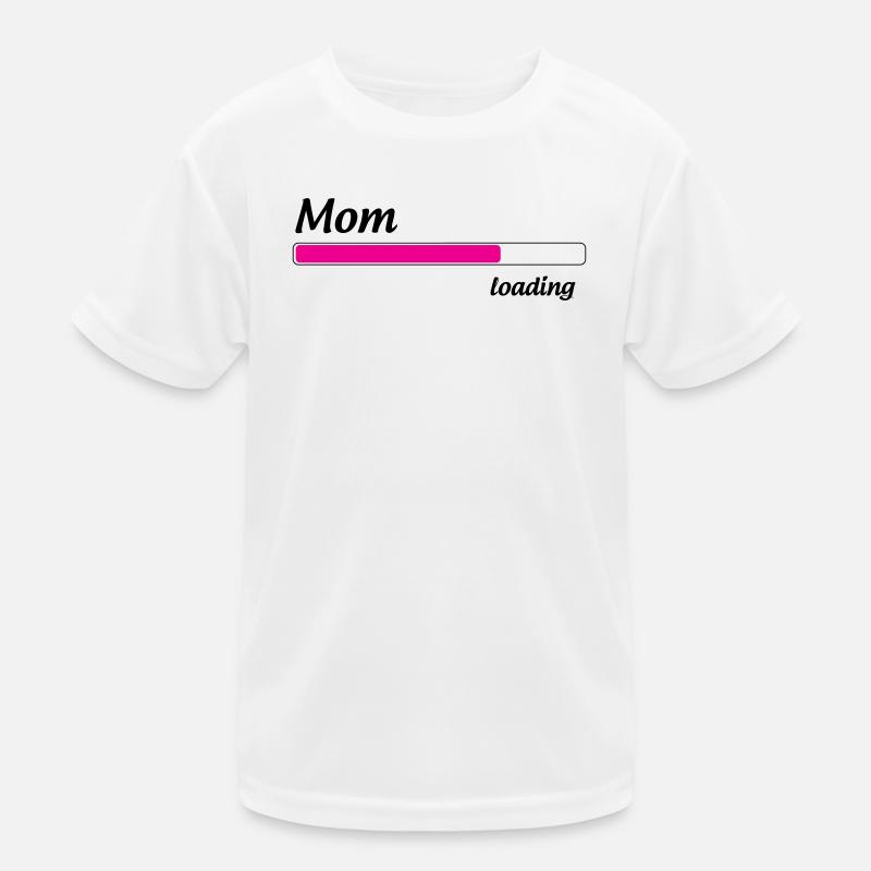Mom loading... Please Wait - Mother-to-be Kids Functional T-Shirt