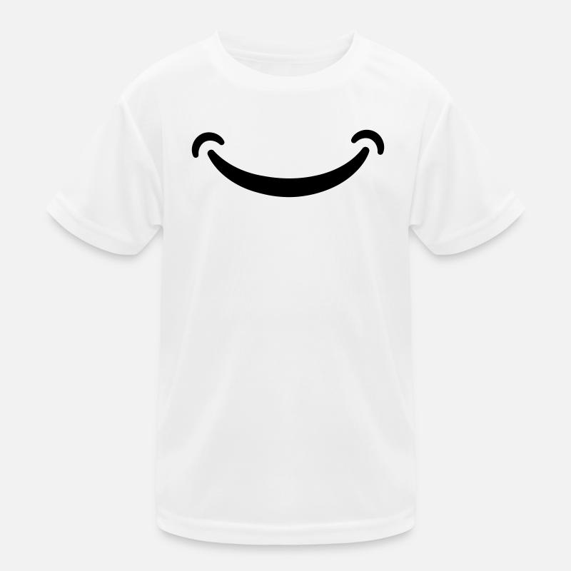 Lächeln Kinder Funktions-T-Shirt