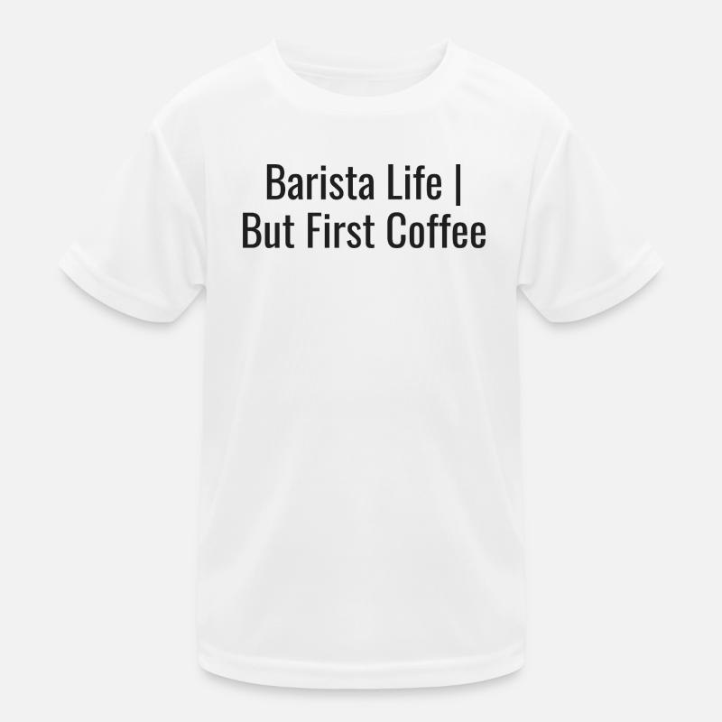 Barista Life Coffee Kinder Funktions-T-Shirt