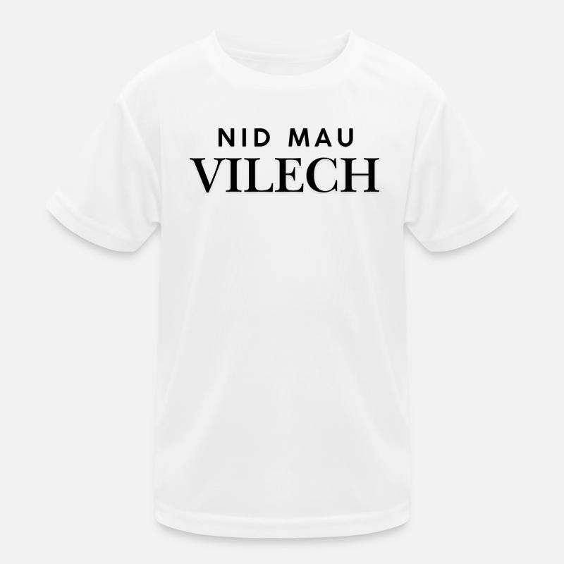 Nid mau Vilech Kinder Funktions-T-Shirt