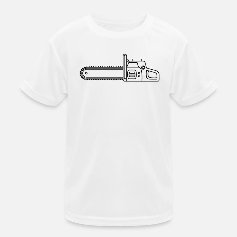 tronçonneuse T-shirt sport Enfant