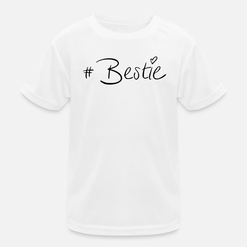 #Bestie Kinder Funktions-T-Shirt