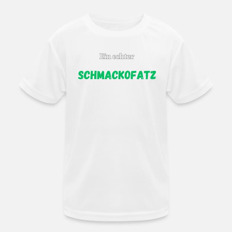 Ein echter Schmackofatz Kinder Funktions-T-Shirt
