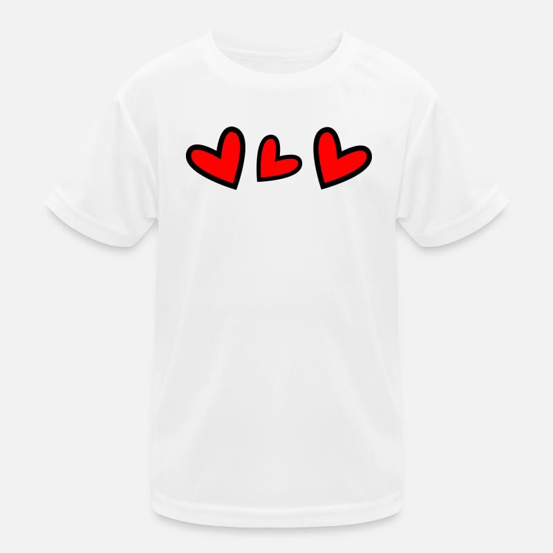 HERZ Kinder Funktions-T-Shirt