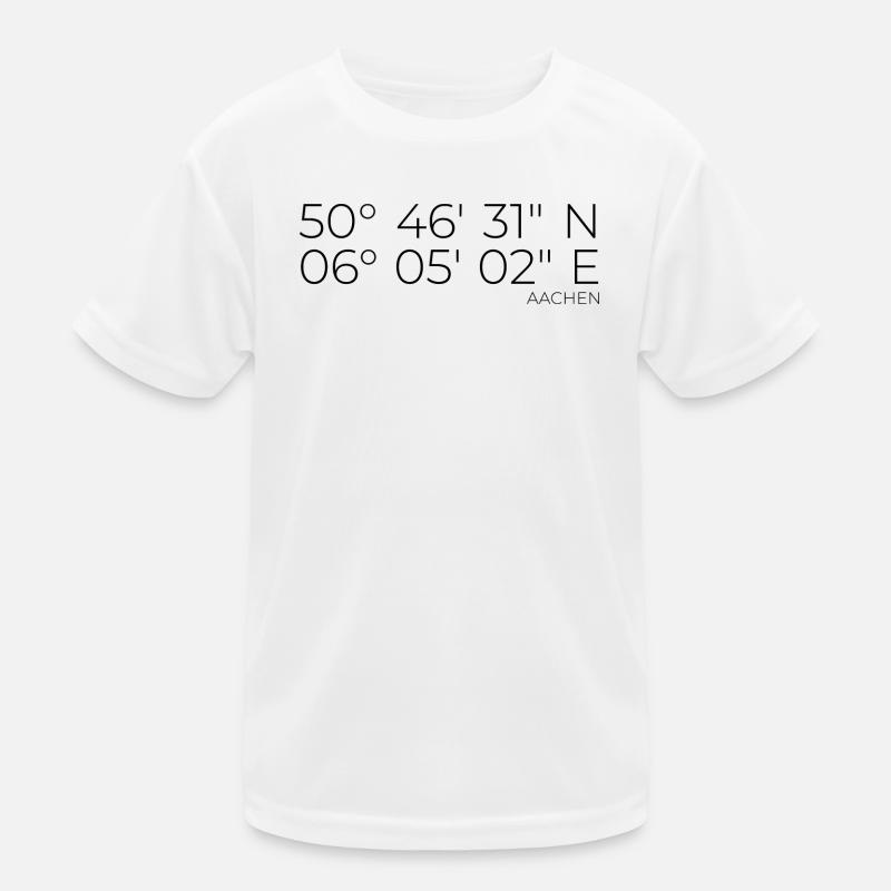 coordonnées Aix-la-Chapelle T-shirt sport Enfant