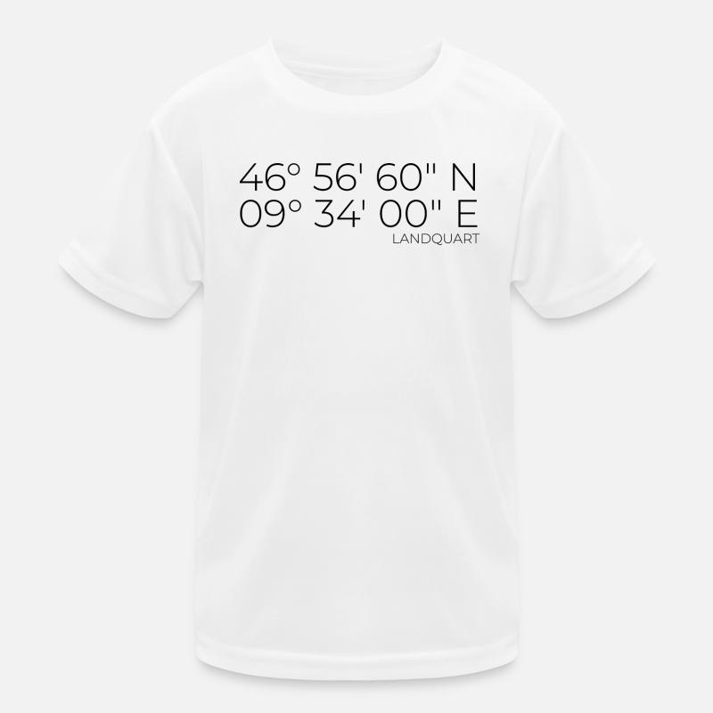 Coordonnées : Landquart, Grisons, Suisse T-shirt sport Enfant