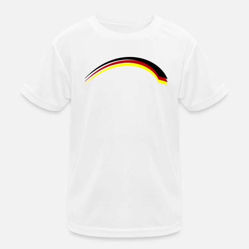 Drapeau de l’Allemagne T-shirt sport Enfant
