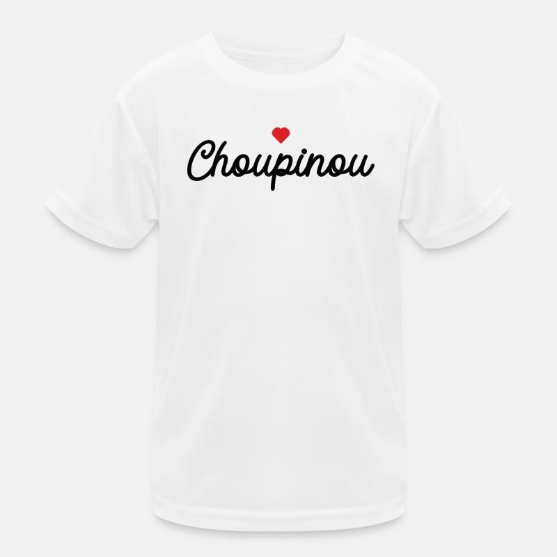 Choupinou Heart Script Kids Functional T-Shirt