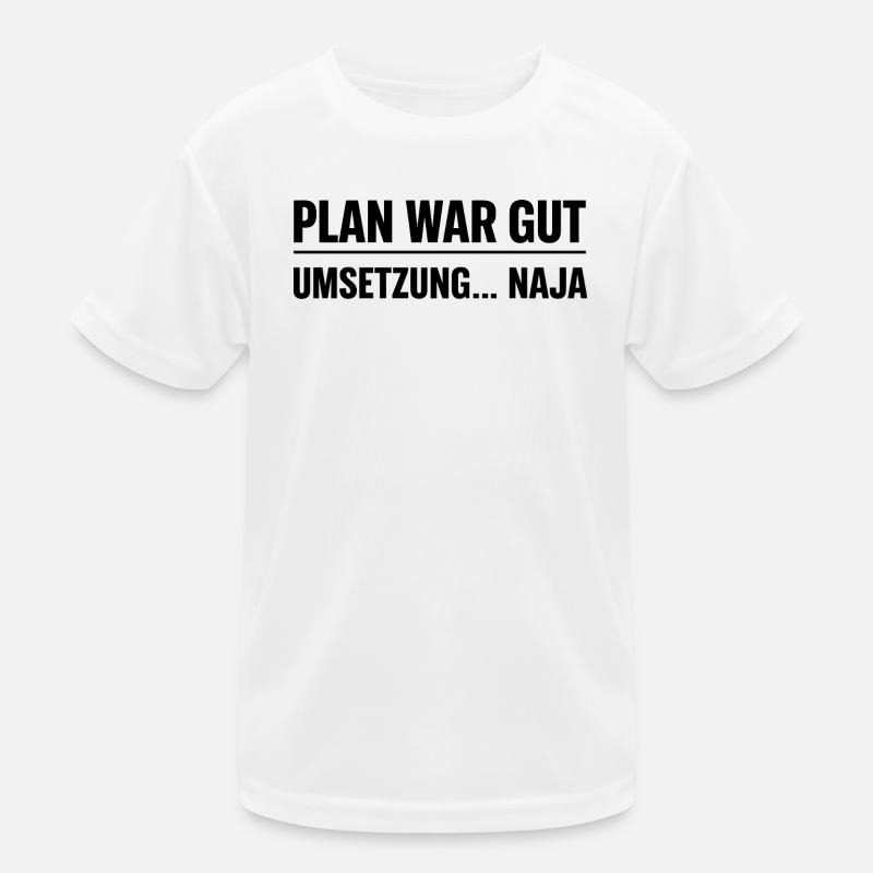 Plan war gut – Umsetzung… naja  Kinder Funktions-T-Shirt