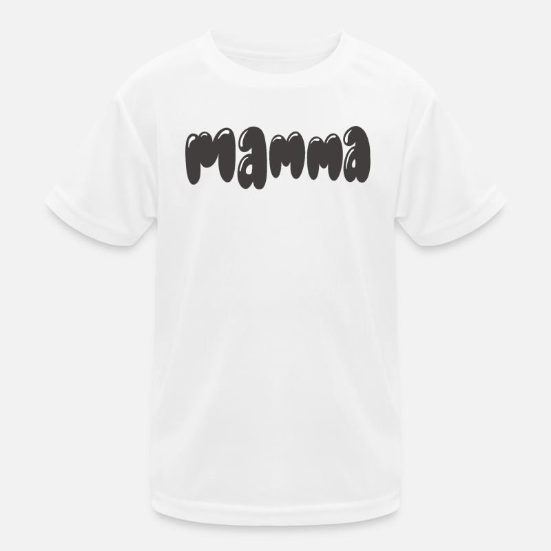Spuckhafter Mama-Stil Kinder Funktions-T-Shirt
