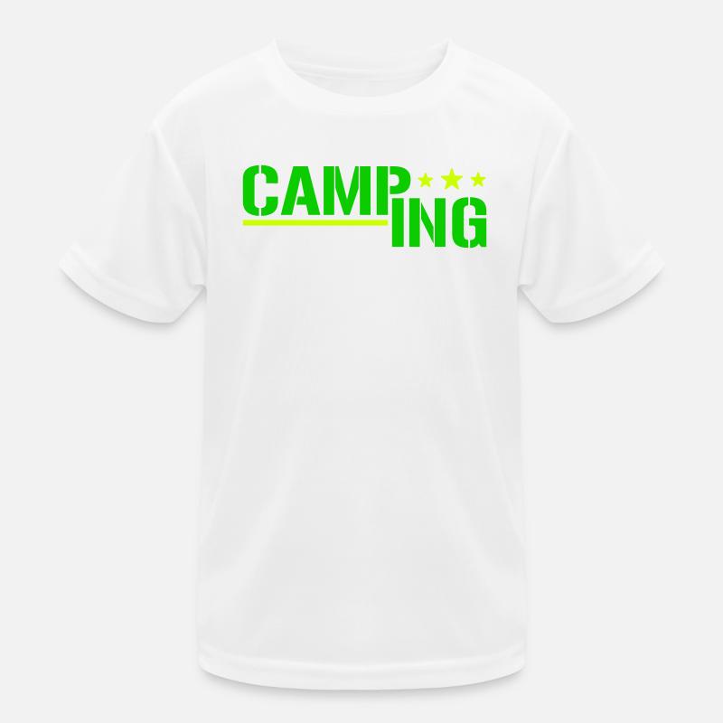 Camping Kids Functional T-Shirt