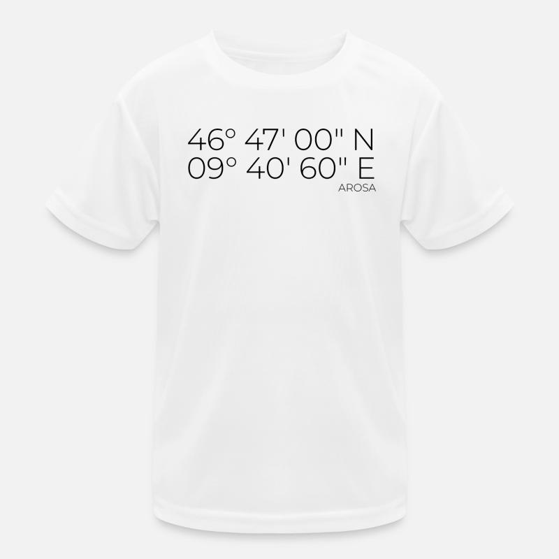 Coordonnées Arosa Graubünden T-shirt sport Enfant