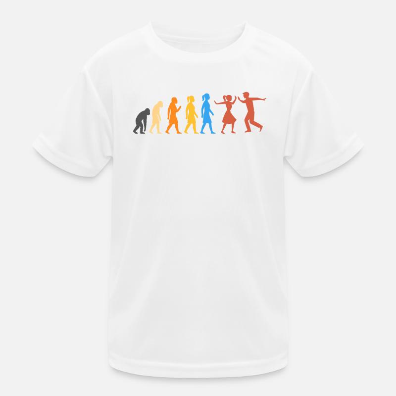 Swing-Tanz - Die höchste Stufe der Evolution (2) Kinder Funktions-T-Shirt