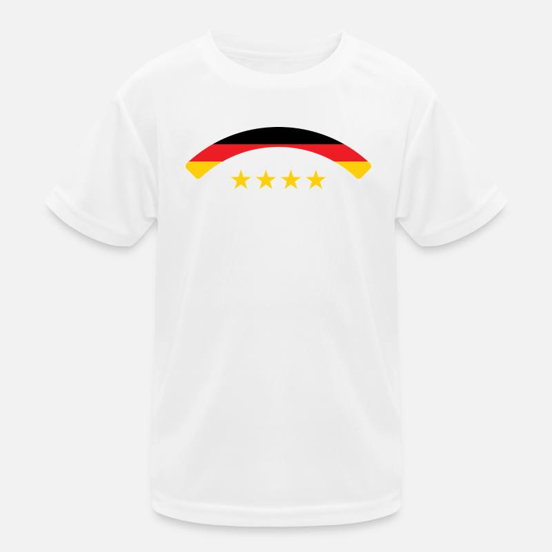 German Flag - Germany Kids Functional T-Shirt