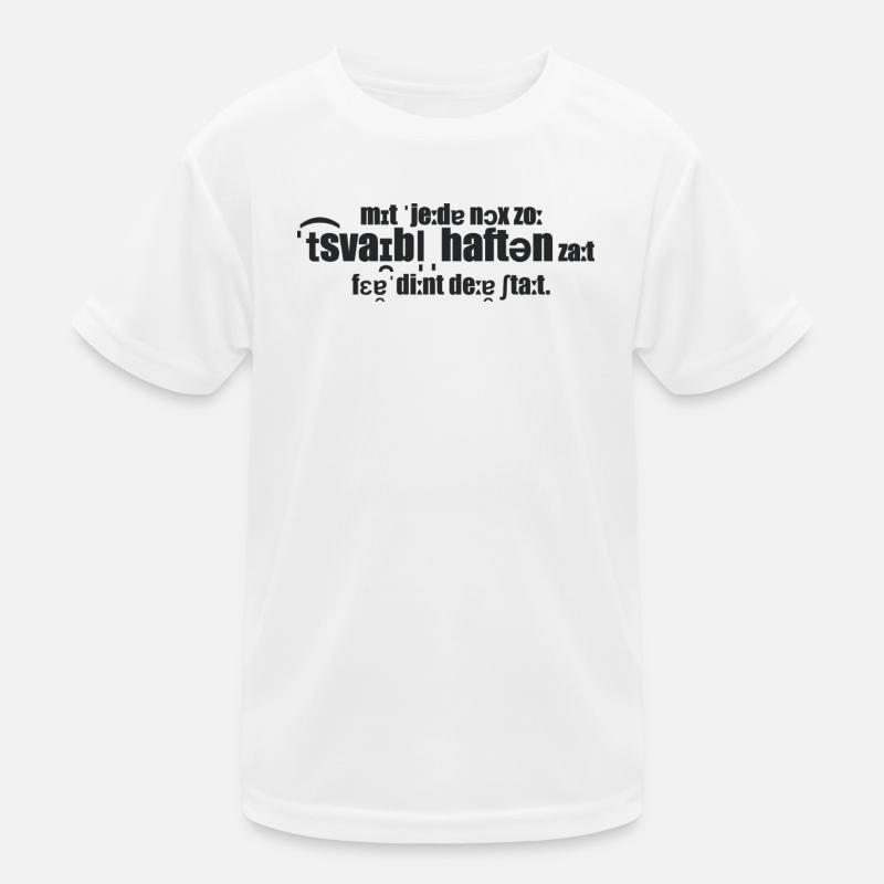 Actes douteux T-shirt sport Enfant