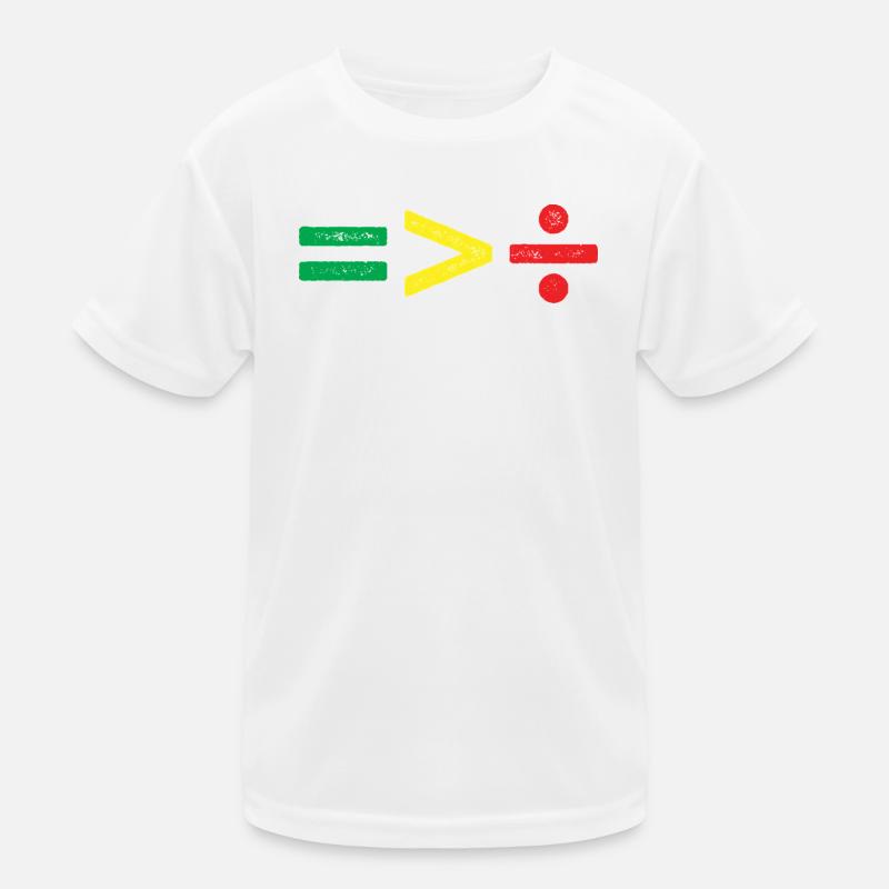 Juneteenth equality is greater than cleavage Kids Functional T-Shirt