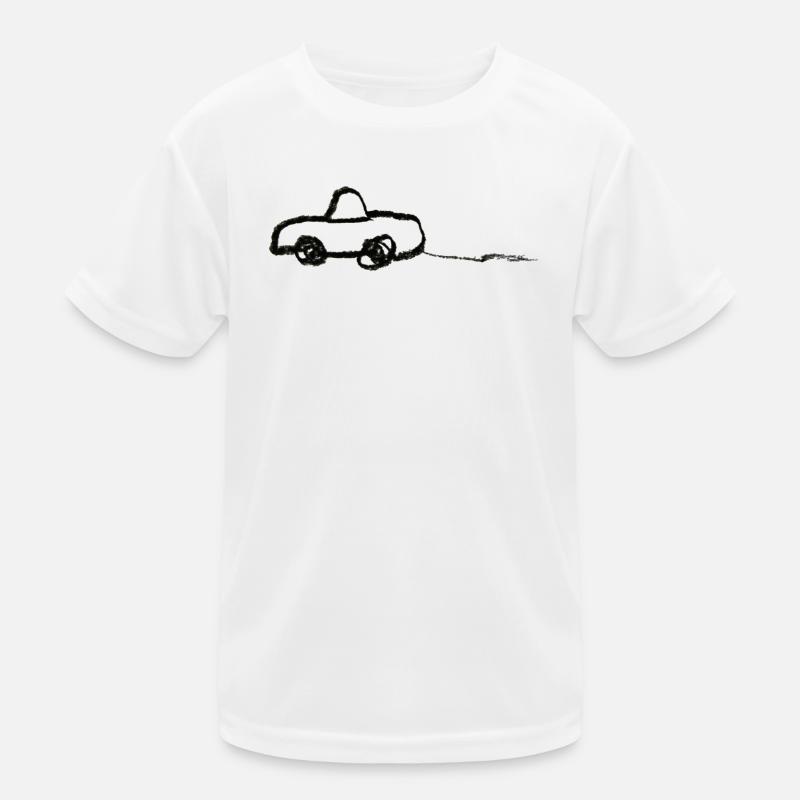 Auto Kinder Funktions-T-Shirt
