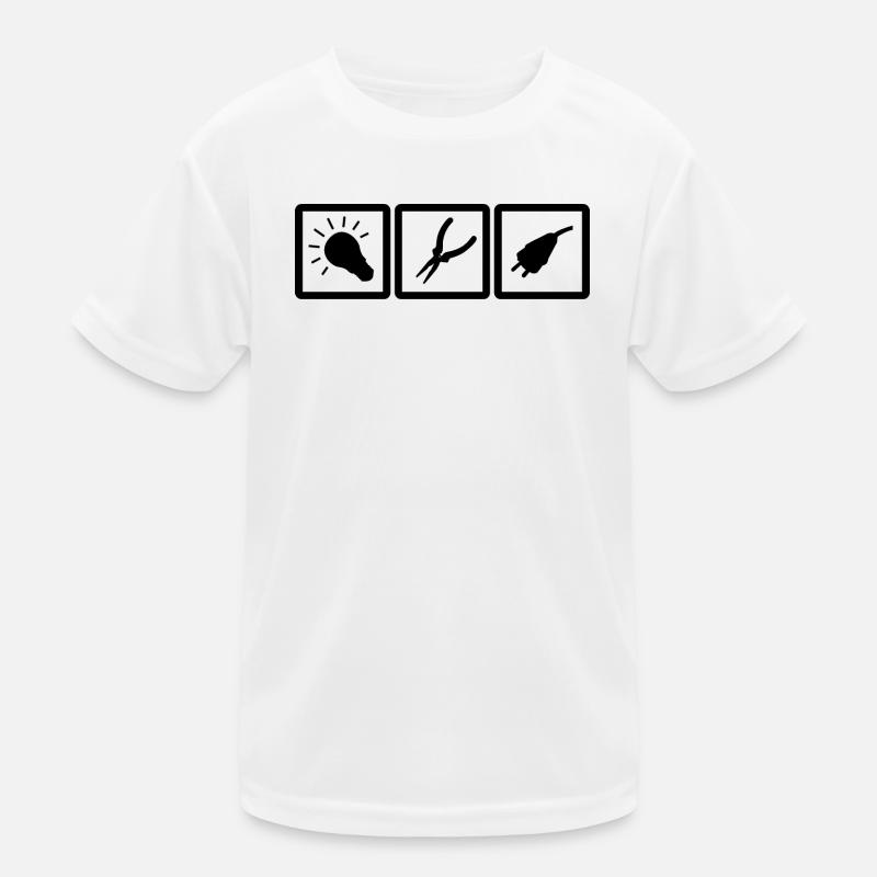 Electrical Engineering Symbols Kids Functional T-Shirt