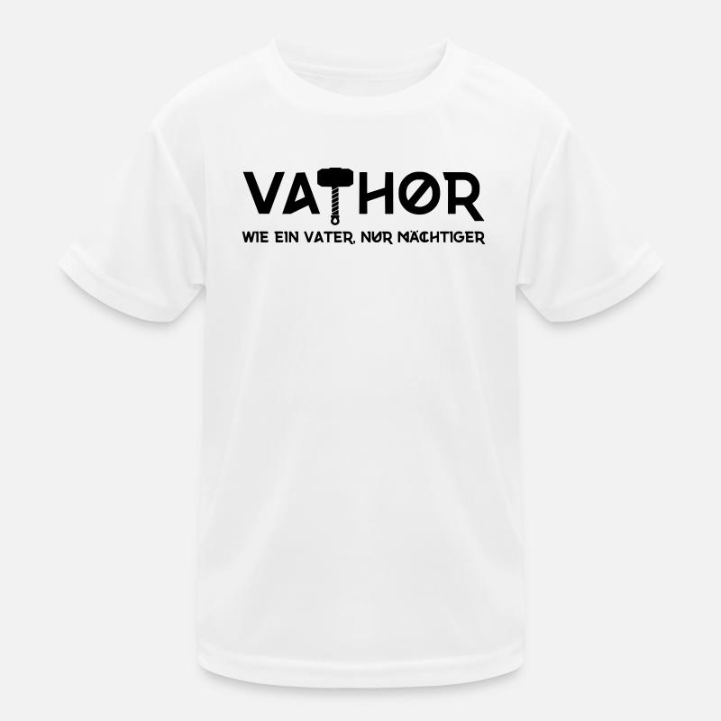 Vathor - Comme un père, mais en plus puissant T-shirt sport Enfant