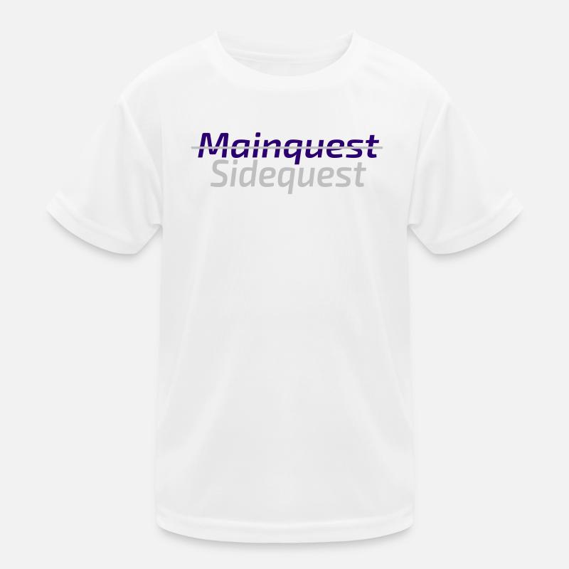 Sidequest Mode on Kinder Funktions-T-Shirt