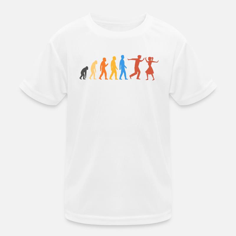 Swing Dance - The Highest Level of Evolution Kids Functional T-Shirt