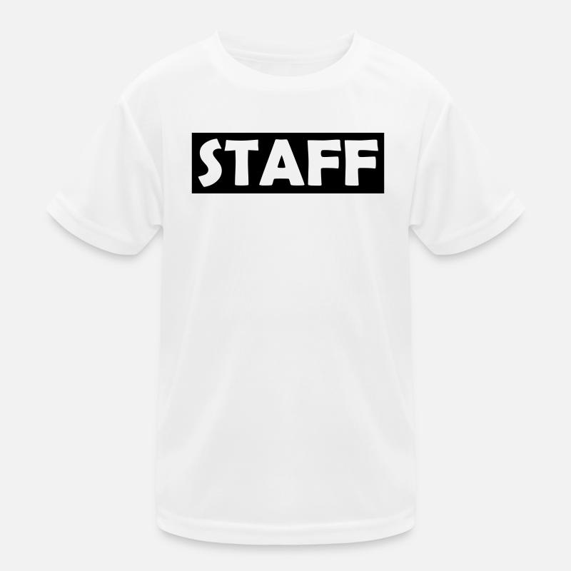 Staff Kinder Funktions-T-Shirt