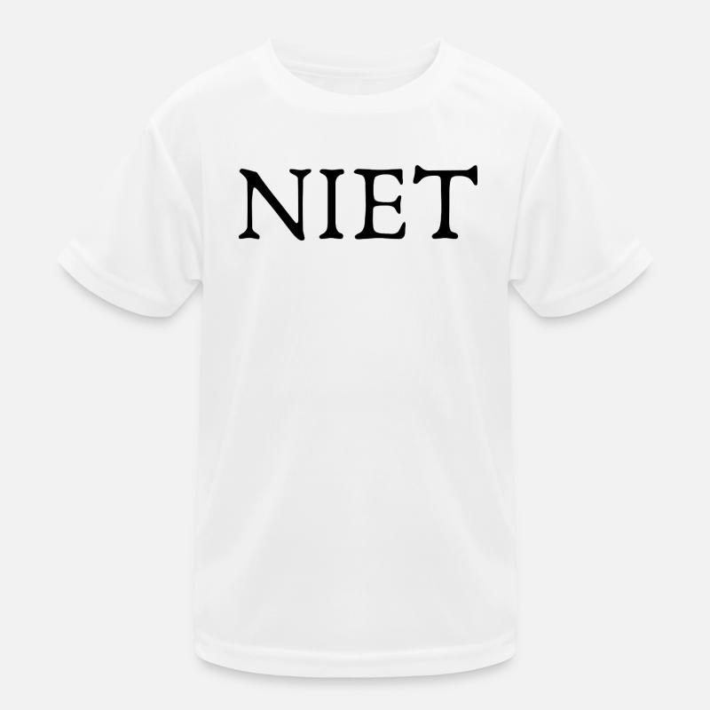NIET Kids Functional T-Shirt