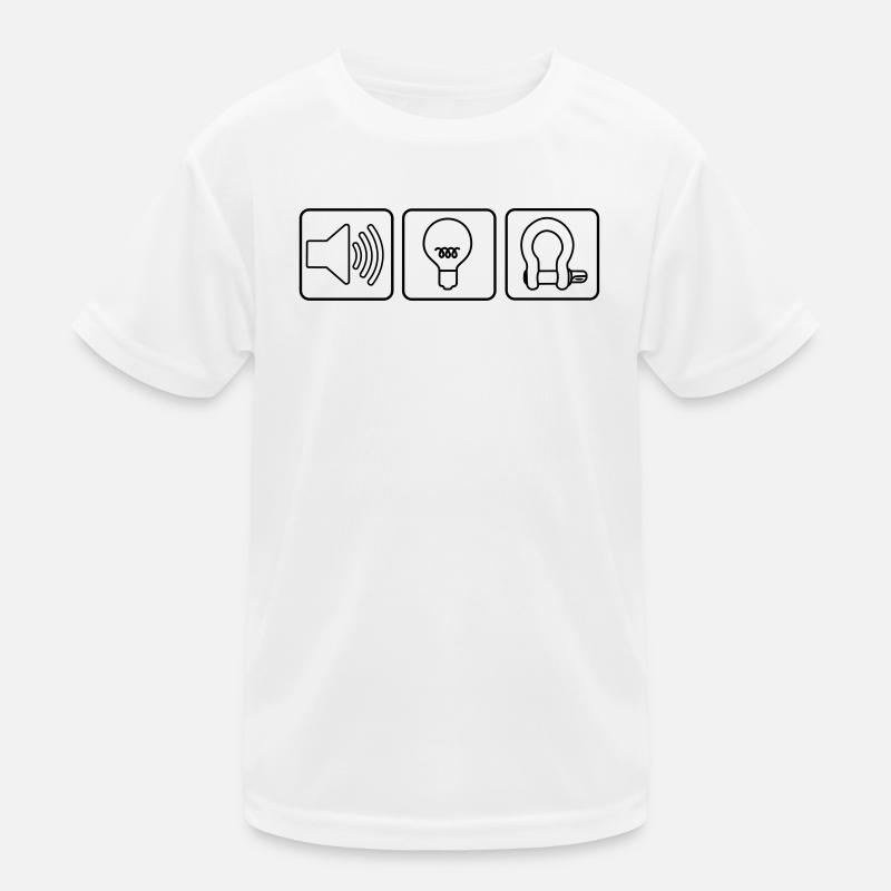 Sound Light Rigging Logo Kinder Funktions-T-Shirt