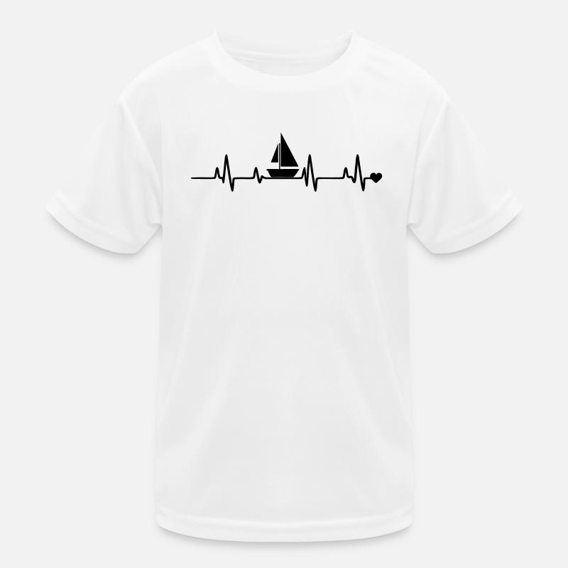 segelboot Kinder Funktions-T-Shirt