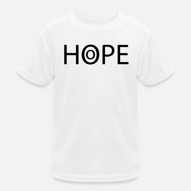 HOPE black Kinder Funktions-T-Shirt