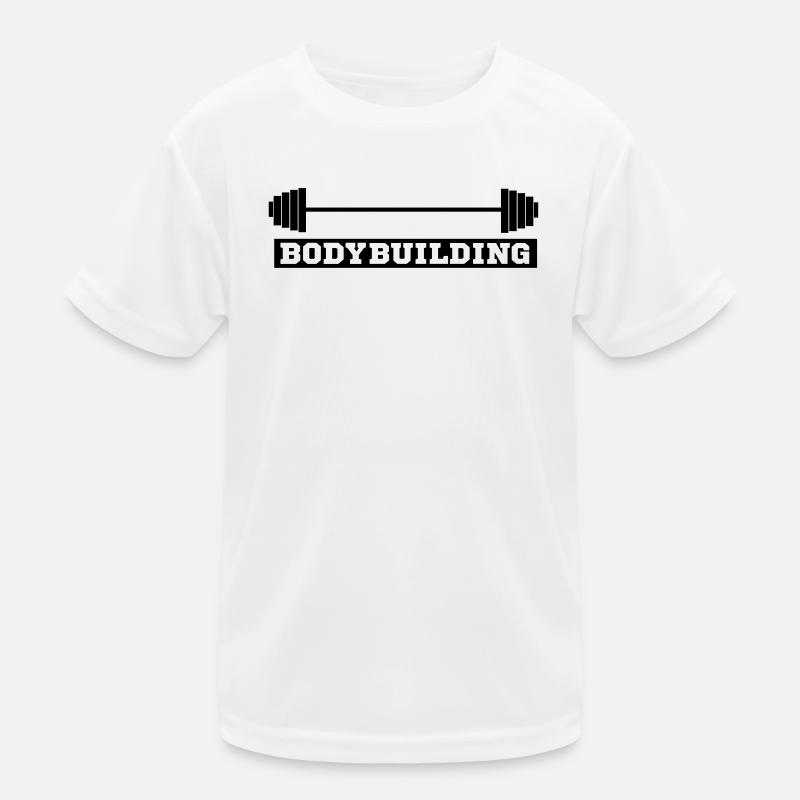 Hantel Kinder Funktions-T-Shirt